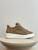 Max Mara Beige Suede Low-Top Sneakers