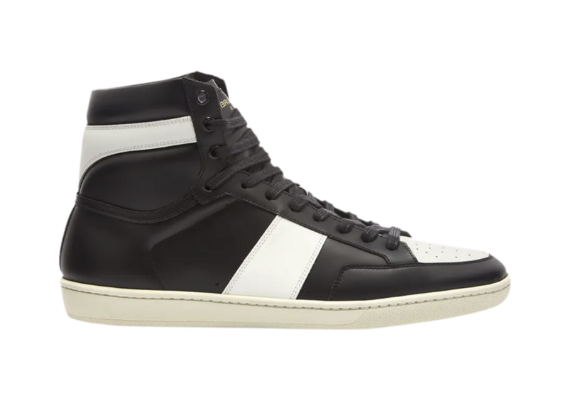 Saint Laurent SL-10H High Top Sneaker 'Black White'