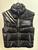 Plein Sport Crease-Effect Puffer Jacket in Black