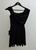 Norma Kamali Sleeveless Cowl Neck Hooded Flared Dress in Black