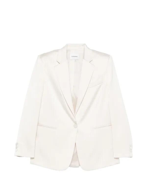 The Andamane Single-Breasted Blazer in White