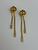 Tom Ford Embellished Clip-on Earrings in Gold
