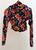 Rotate Floral Hooded Velvet Top