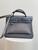 Hermes Herbag 31 Ardoise Canvas and Leather with Palladium Hardware