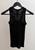 The Row  Cendrea Ribbed-Knit Cotton Tank Top in Black