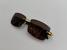 Cartier C Décor Rimless Wood Sunglasses