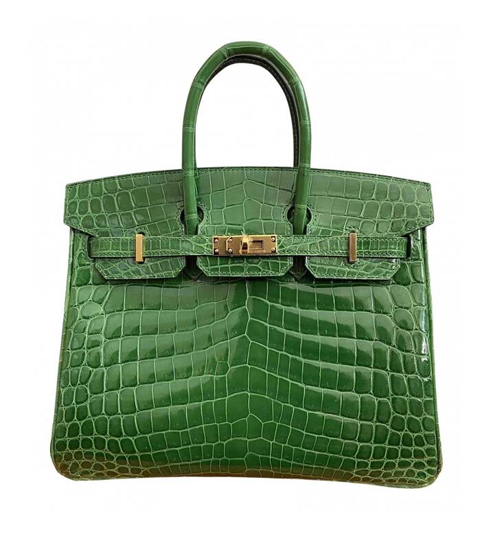 Hermes Birkin 25 Crocodile Handbag