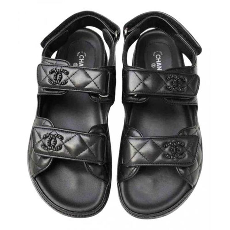 Chanel Velcro sandal